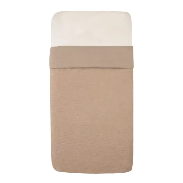 Witlof for Kids deka Tuck-inn (TOG 1,8) 40 x 80 cm Urban Taupe velvet rib