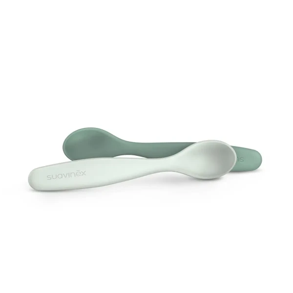 SUAVINEX | Lžičky WONDERLAND NEW 2 ks - ZELENÉ