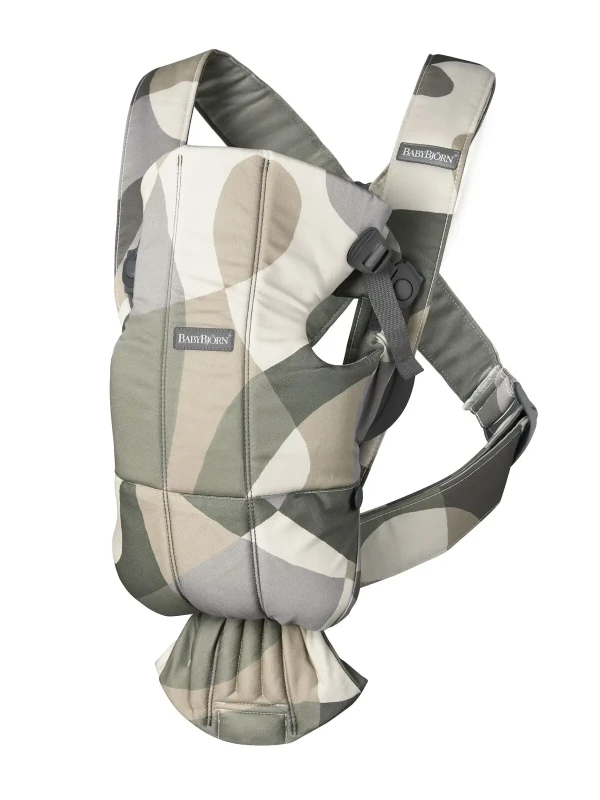 Babybjorn nosítko MINI Khaki green print