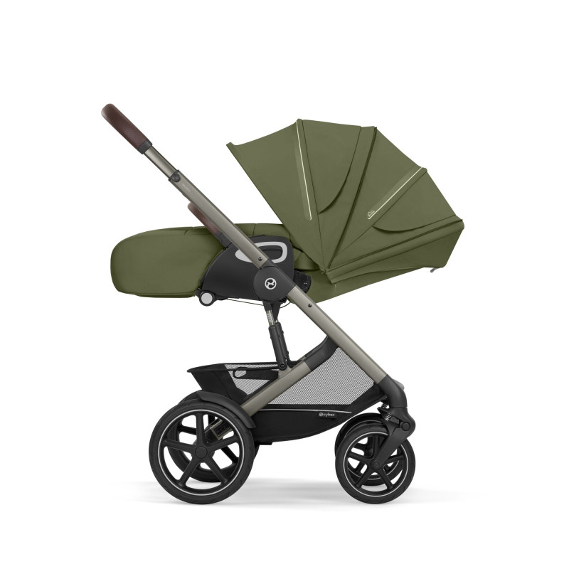 CYBEX TALOS S LUX Moss Green - taupe rám