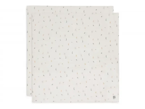 Jollein Pleny zavinovací 2ks 115x115 cm Jungle Jambo