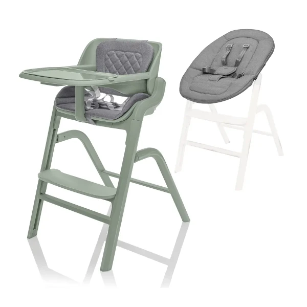 Zopa Set židlička Inspira + novorozenecký set, Pistacio Green