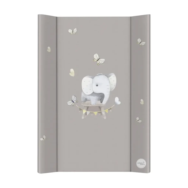 CEBA BABY Podložka prebaľovacia 2-hranná mäkká (50x70) Basic Little Elephant