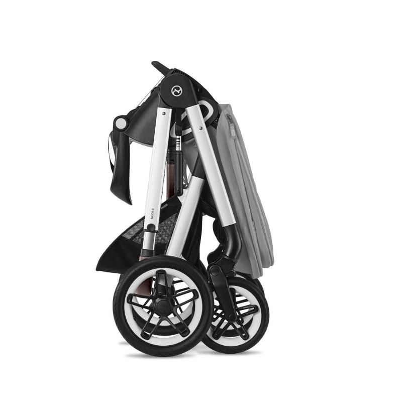 CYBEX TALOS S LUX Stone Grey - silver rám