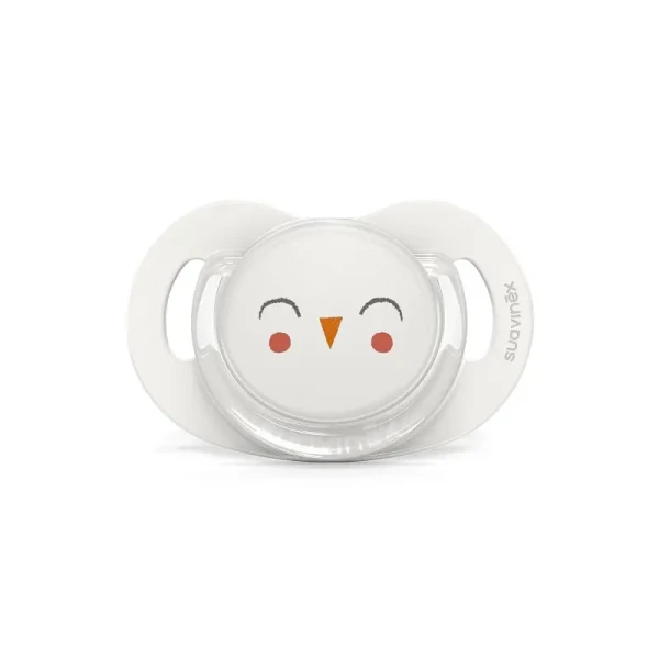 SUAVINEX | Dudlík SX PRO anatomický BONHOMIA 6/18 m SOVIČKA - bílá