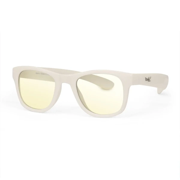 REAL SHADES Okuliare proti modrému svetlu Surf 4+, White Iconic