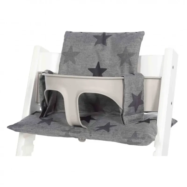 Dooky Výplň do židličky Seat Cushion Set Grey Stars