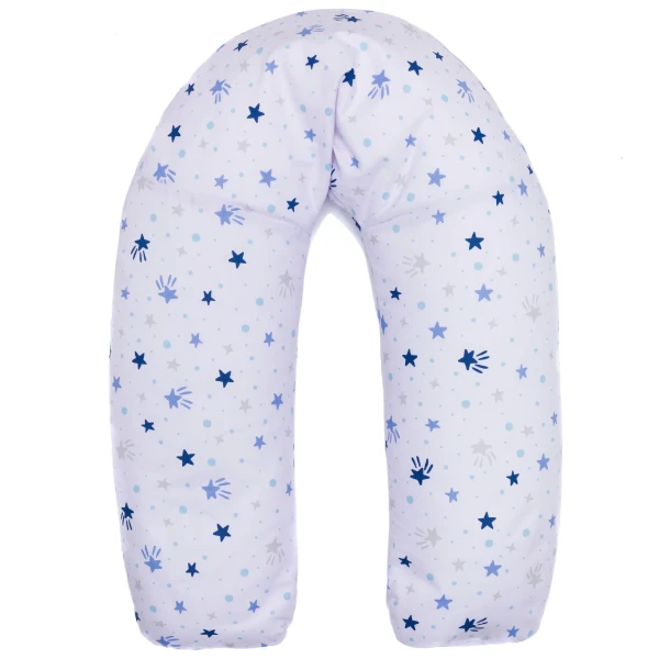 Fillikid Kojací vankúš stars white/blue 190 cm