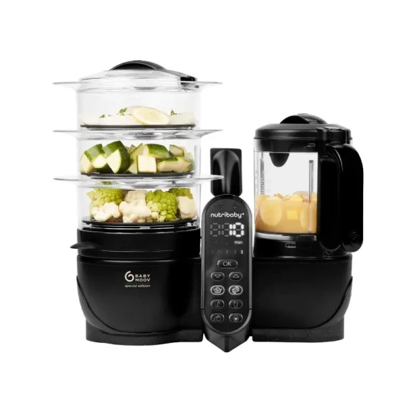 BabyMoov Multifunkčný prístroj Nutribaby+ XL Mineral Black