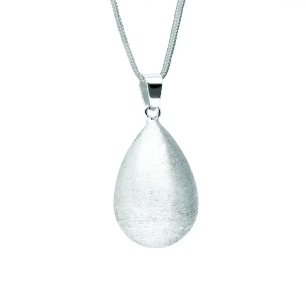 Bola Těhotenská rolnička DROP SHAPE Silver