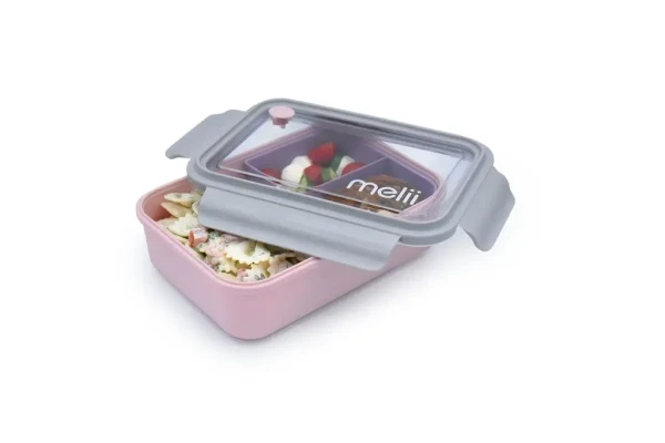 Bento Box krabička na svačinu 1250 ml - růžová