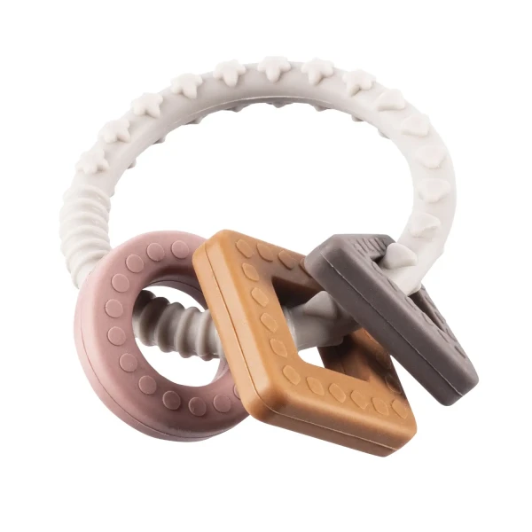 Zopa Silikonové kousátko Shape, Multicolor