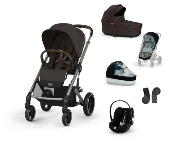 CYBEX Kombinovaný kočárek  BALIOS S LUX SET L - Chocolate Brown