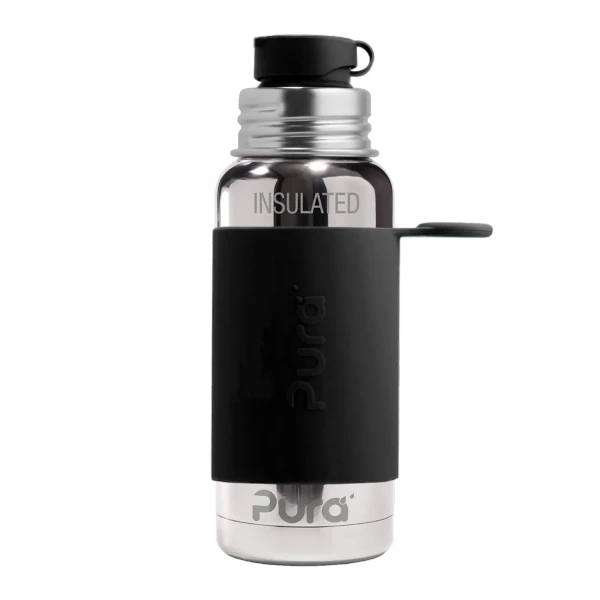 Pura TERMO láhev se sportovním uzávěrem 475ml Black