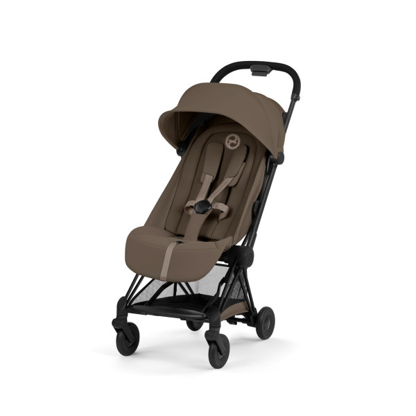 CYBEX COYA Comfort Matt Black Coconut Brown