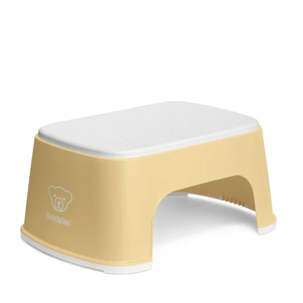 Stupátko Powder Yellow/White Babybjorn