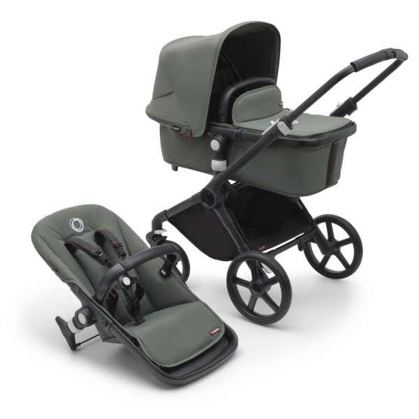 Bugaboo Fox CUB Kompletní set Black/Forest Green