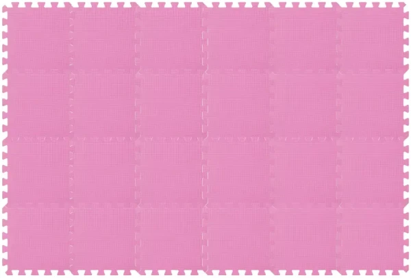 Rialto Baby Hrací podložka puzzle Pink 180x120cm