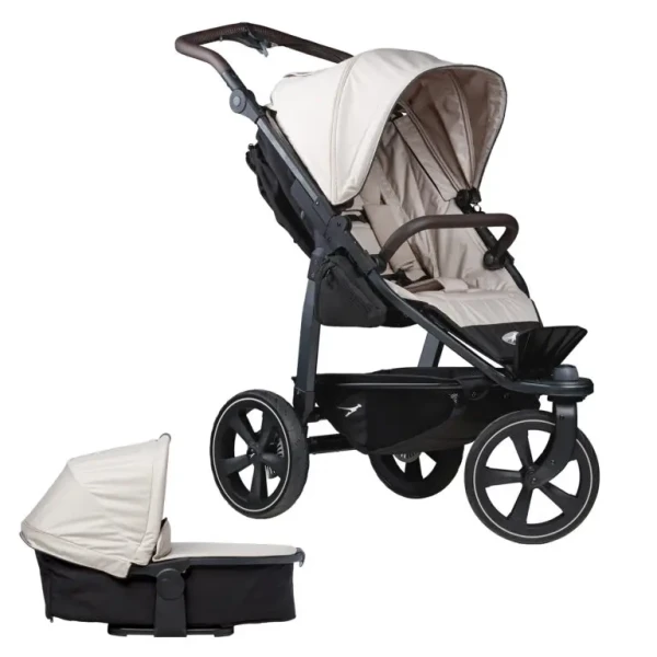 Tfk set Mono2 stroller - air chamber wheel 2024 sand