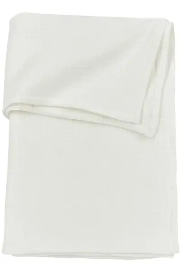 Mušelínová přikrývka 75x100 - Offwhite