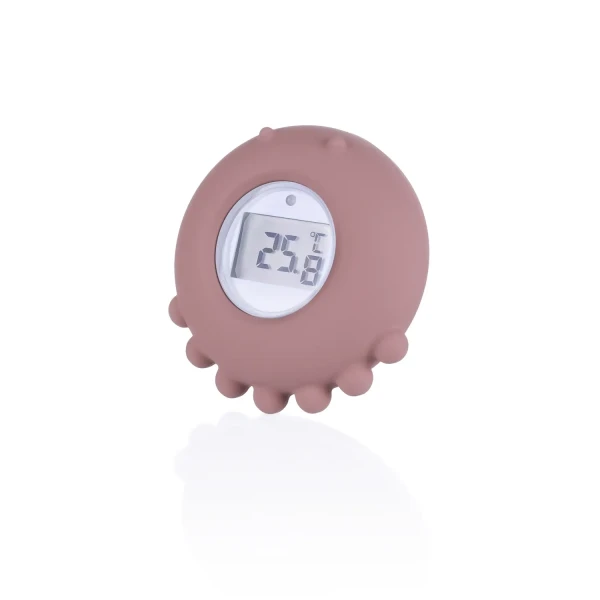 Zopa Silikónový digitálny teplomer 2v1, Old Pink