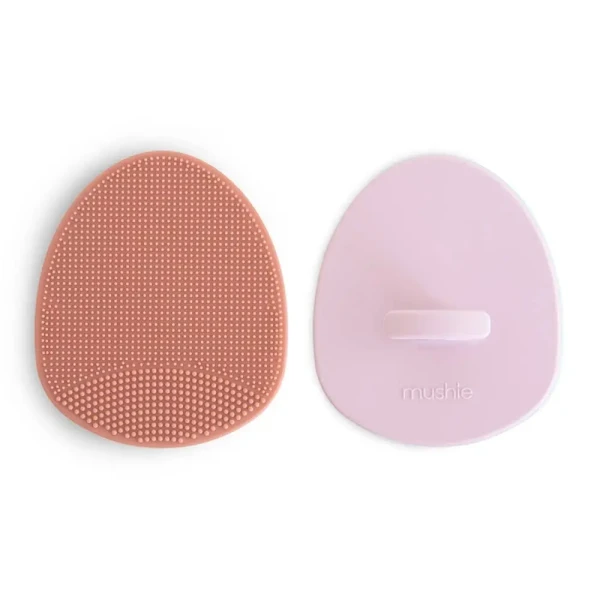 MUSHIE DVOJBALENIE UMÝVACÍCH KEFIEK - ROSE/ SOFT LILAC