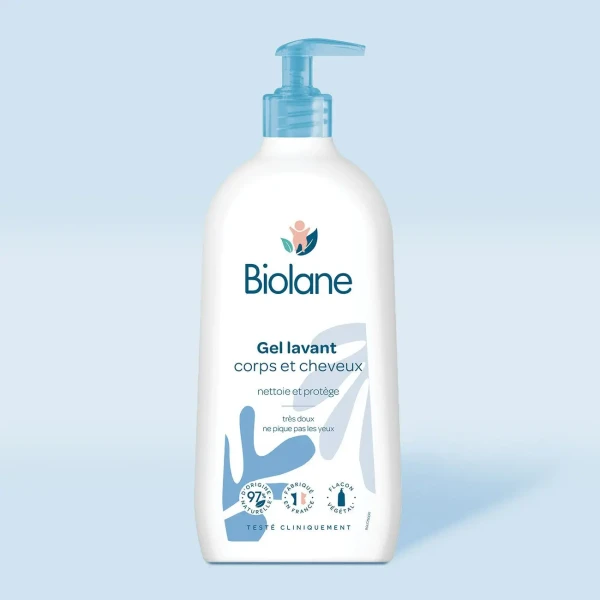 Biolane Sprchový gél na telo a vlasy 2 v 1-750 ml