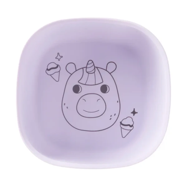 SKIP HOP Miska silikónová Besties Squad Purple, 2r+