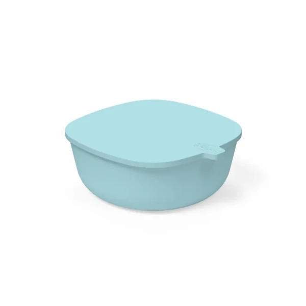 CHICCO Miska s vekom stohovateľná blue 6m+