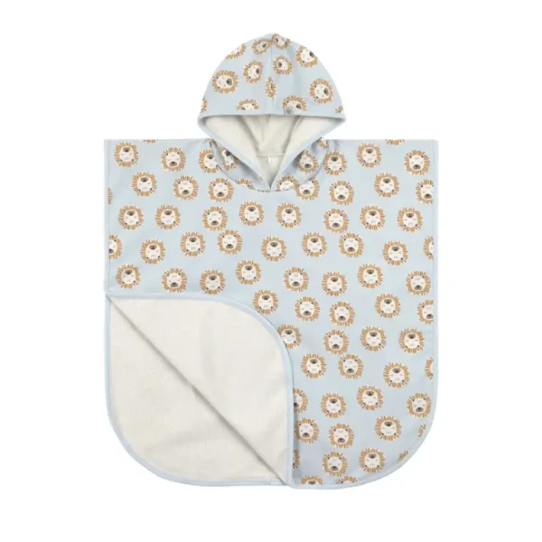 LÄSSIG Beach Poncho 2024 lion powder blue