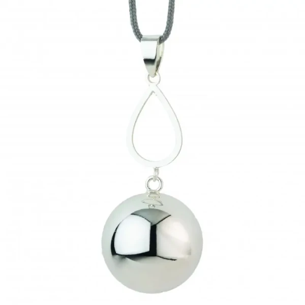 Bola Těhotenská rolnička FANTASY Silver drop