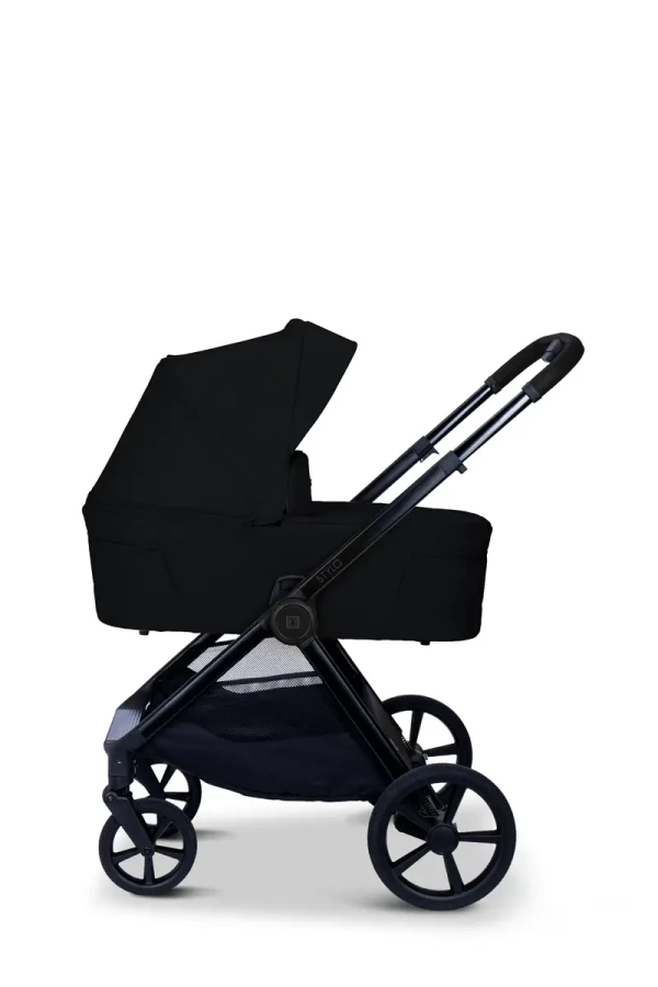 MOON Kombinovaný kočík STYLO maxi set - ONYX