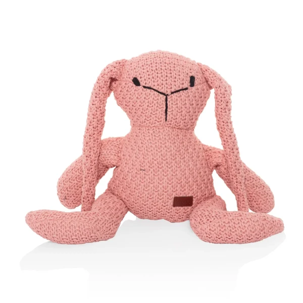 Zopa Pletená hračka Zajíc, Pink