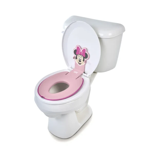 BRIGHT STARTS Redukce na WC nalepovací Flip & Sit™ MINNIE MOUSE™ 18m+, do 23kg