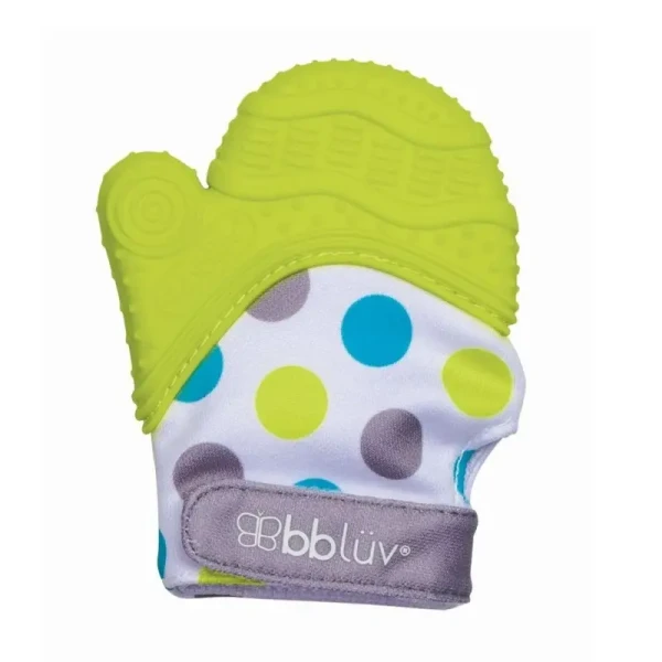 BBLUV Kousací rukavice Glüv Lime