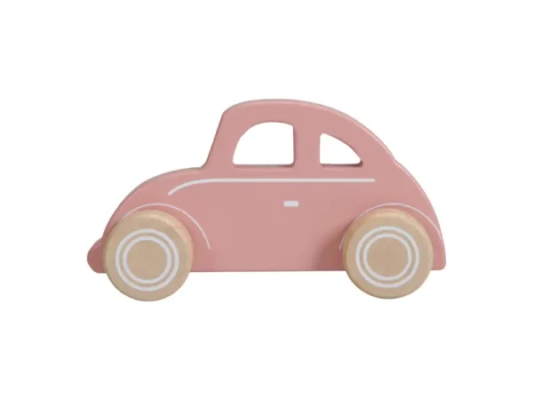Little Dutch Autíčko dřevěné Pink