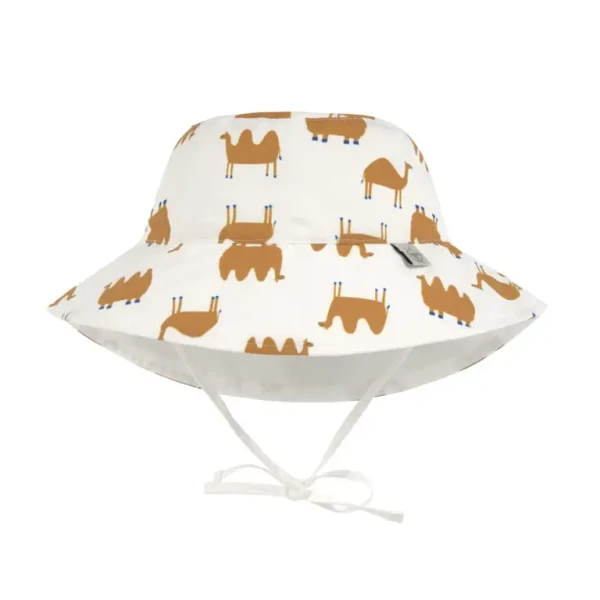 LÄSSIG Sun Protection Bucket Hat 2024 camel nature 19-36 mon.