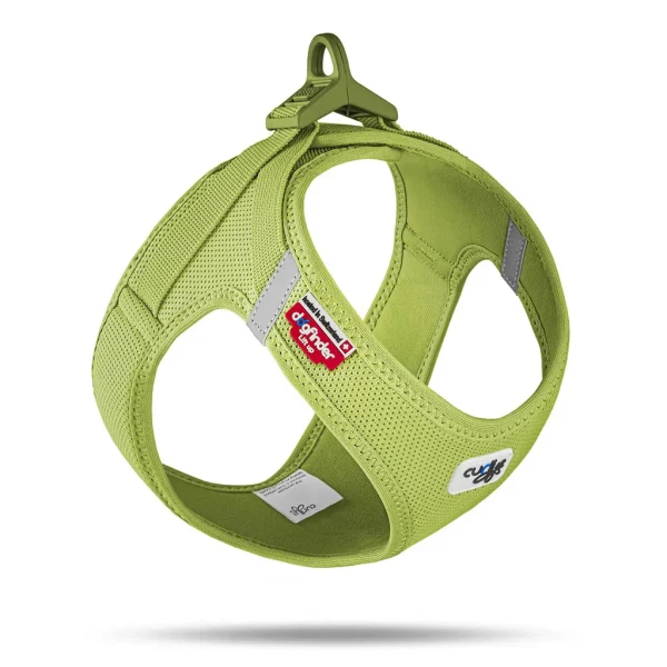 CURLI Postroj pre psov so sponou Air-Mesh Lime 2XS, 2-4 kg