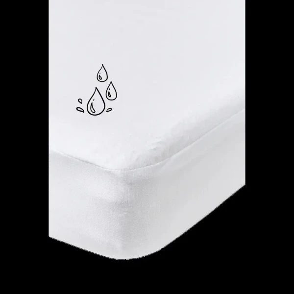 Meyco Nepromokavé prestieradlo 60x120 - White