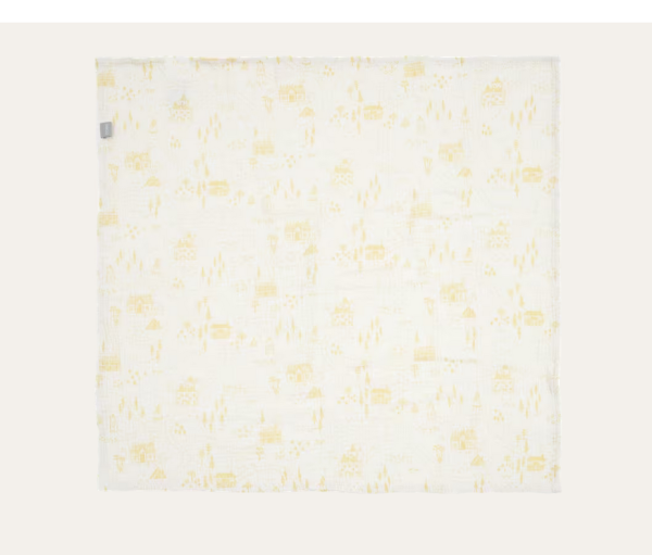 Stokke Obojstranná mušelínová plienka 60x60cm 2ks Sunset yellow map