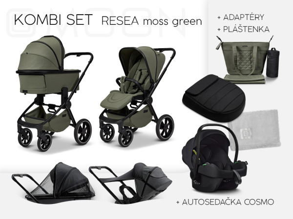 RESEA + Kombi set - MOSS GREEN