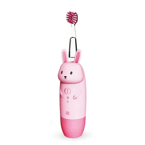 innoGIO Elektronický sonický zubní kartáček GIORabbit Pink