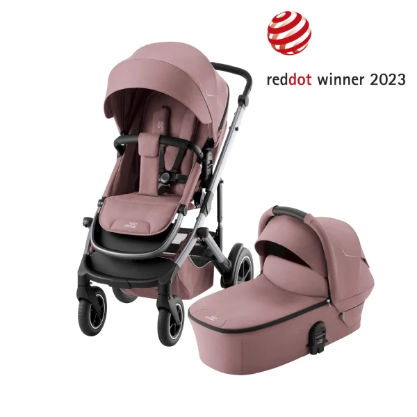 BRITAX Set kočík Smile 5Z + hlboká korba, Dusty Rose