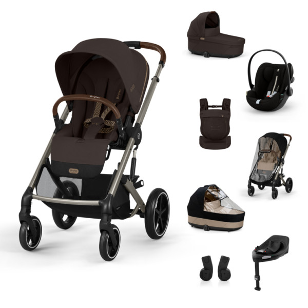 CYBEX BALIOS S LUX BUNDLE SET XL + nosič AMYA 2026 Chocolate Brown