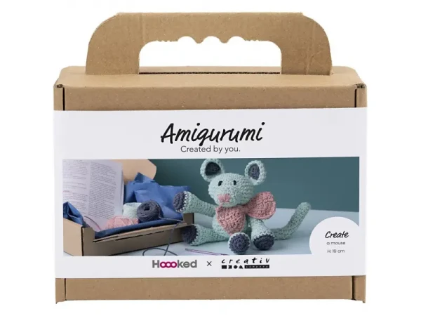 Creativ Company Sada na háčkovanie Amigurumi myška