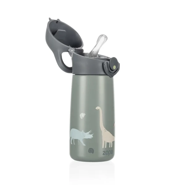 Zopa Termoska na pitie so slamkou 400 ml, Dino