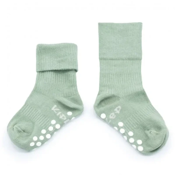 KipKep Dětské ponožky Stay-on-Socks ANTISLIP 12-18m 1pár Calming Green