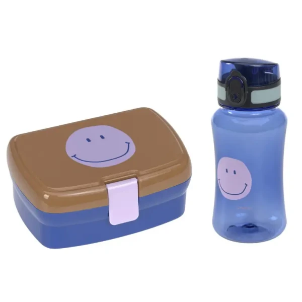 LÄSSIG Lunch Set 2024 Little Gang Smile caramel/blue