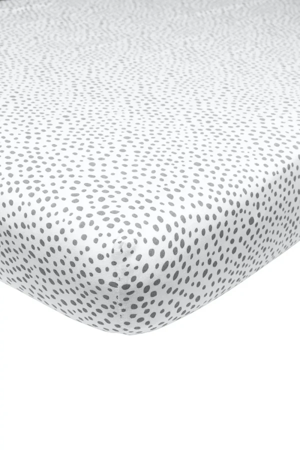 Žerzejové prostěradlo 70x140/150 - Cheetah grey