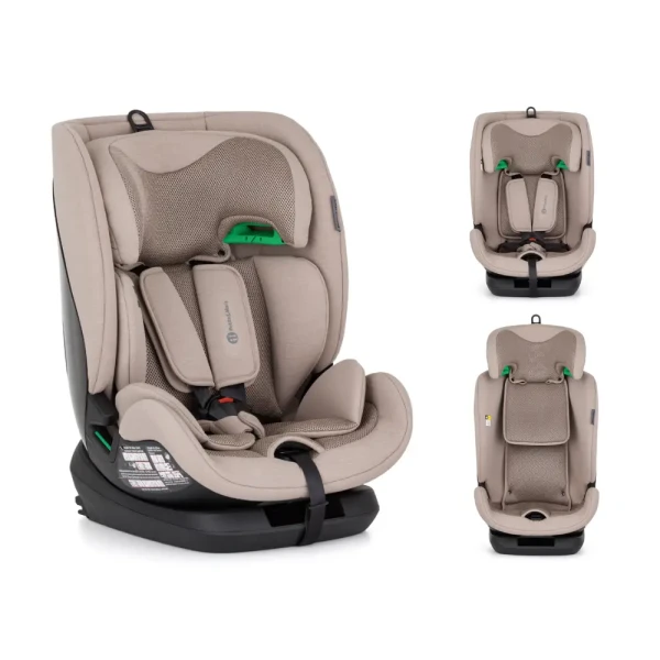 PETITE&MARS Autosedačka Prime Pro i-Size Tan Brown Air 76-150 cm (9-36 kg)